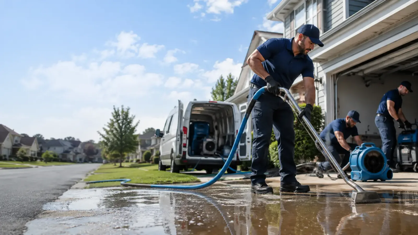 Flood Damage Restoration in Pleasantville, IA